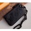 Louis Vuitton Monogram Taurillon Pochette Cle Key Pouch M67452 Black