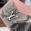 Louis Vuitton Lockme Card Holder N97001 Python Pink