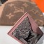 Louis Vuitton Lockme Card Holder N97001 Python Pink