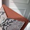 Louis Vuitton Lockme Card Holder N97001 Python Brown