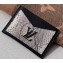 Louis Vuitton Lockme Card Holder N97001 Python Black