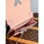Louis Vuitton Epi leather Twist Belt Wallet on Chain Bag M68559 Pink
