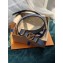 Louis Vuitton Width 3cm Square Circle LV Belt Blue/Gold