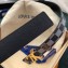 Louis Vuitton Width 3cm LV Initiales Belt Black/Gray/Gold
