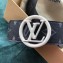 Louis Vuitton Width 3cm LV Circle Belt Black/White