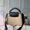 Louis Vuitton Capucines Mini Bag Python Handle and Flap N96265 Beige