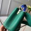 Louis Vuitton Capucines Mini Bag Python Handle and Flap Green/Blue