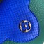 Louis Vuitton Capucines Mini Bag Python Handle and Flap Green/Blue