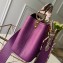 Louis Vuitton Capucines Mini Bag Python Handle and Flap Purple