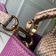 Louis Vuitton Capucines Mini Bag Python Handle and Flap Purple