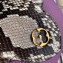 Louis Vuitton Capucines Mini Bag Python Handle and Flap Purple
