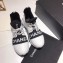 Chanel Quilting Logo Sneakers White 2020