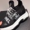 Chanel Quilting Logo Sneakers Black 2020