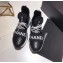 Chanel Quilting Logo Sneakers Black 2020