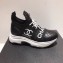 Chanel Quilting Logo Sneakers Black 2020