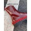 Balenciaga Heel 4.5cm Strike Lace-up Boots Red 2019