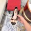 Louis Vuitton Monogram Canvas Bow Ballet Flats Brown