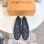 Louis Vuitton Gloria/Arizona Flat Loafers Monogram Canvas Black