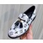 Louis Vuitton Society Loafers Monogram Canvas White
