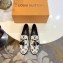 Louis Vuitton Society Loafers Monogram Canvas White