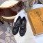 Louis Vuitton Society Loafers Monogram Canvas Black