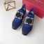 Roger Vivier Viv' Run Sneakers Blue Strass Buckle 2019