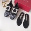 Roger Vivier Viv' Run Sneakers Black/White Strass Buckle 2019
