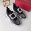 Roger Vivier Viv' Run Sneakers Black/White Strass Buckle 2019
