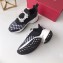 Roger Vivier Viv' Run Sneakers Black/White Strass Buckle 2019