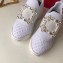 Roger Vivier Viv' Run Sneakers White Strass Buckle 2019