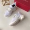 Roger Vivier Viv' Run Sneakers White Strass Buckle 2019