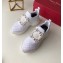 Roger Vivier Viv' Run Sneakers White Strass Buckle 2019