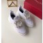 Roger Vivier Viv' Run Sneakers White Strass Buckle 2019