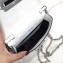 Prada Cahier Studded Calf Leather Bag 1BL004 Black/White 2018