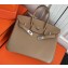 Hermes Birkin 25cm Bag Apricot in Togo Leather With Silver Hardware