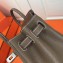 Hermes Birkin 25cm Bag Etoupe in Togo Leather With Silver Hardware