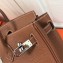 Hermes Birkin 25cm Bag Brown in Togo Leather With Silver Hardware