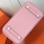 Hermes Birkin 25cm Bag Pink in Togo Leather With Silver Hardware