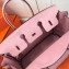 Hermes Birkin 25cm Bag Pink in Togo Leather With Silver Hardware