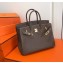 Hermes Birkin 25cm Bag Etoupe in Togo Leather With Gold Hardware