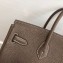 Hermes Birkin 25cm Bag Etoupe in Togo Leather With Gold Hardware