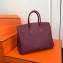 Hermes Birkin 25cm Bag Bordeaux Red in Togo Leather With Gold Hardware