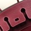 Hermes Birkin 25cm Bag Bordeaux Red in Togo Leather With Gold Hardware