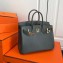 Hermes Birkin 25cm Bag Dark Green in Togo Leather With Gold Hardware