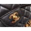 Chanel Maxi Classic Flap Bag A58601 in Caviar Leather Black/Gold