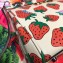 Gucci Zumi Strawberry Print Leather Small Top Handle Bag 569712 2019