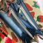 Gucci Zumi Strawberry Print Leather Small Top Handle Bag 569712 2019