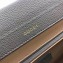 Gucci Zumi Grainy Leather Small Top Handle Bag 569712 Gray 2019