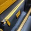 Gucci Zumi Grainy Leather Small Top Handle Bag 569712 Yellow 2019