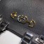 Gucci Zumi Grainy Leather Small Top Handle Bag 569712 Black 2019
